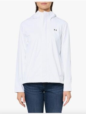 Under Armour White Spring Jacket Women’s Large